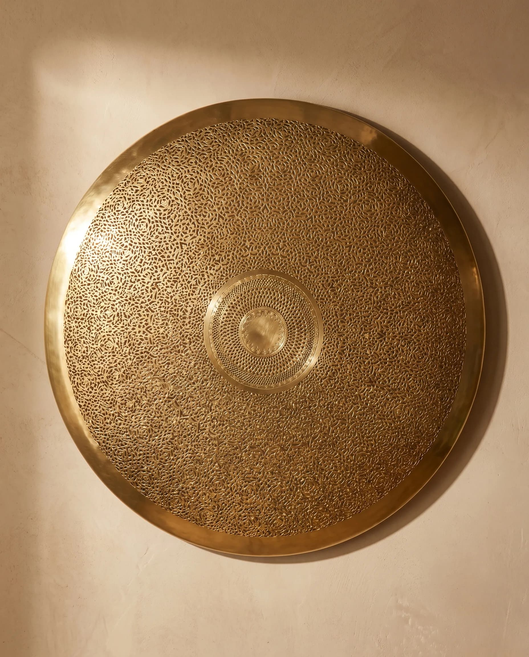 tabaq wall medallion -- view 5