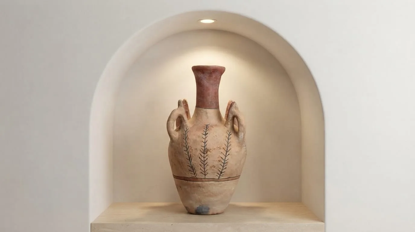 Amazigh Clay Amphora — view 3 of 8