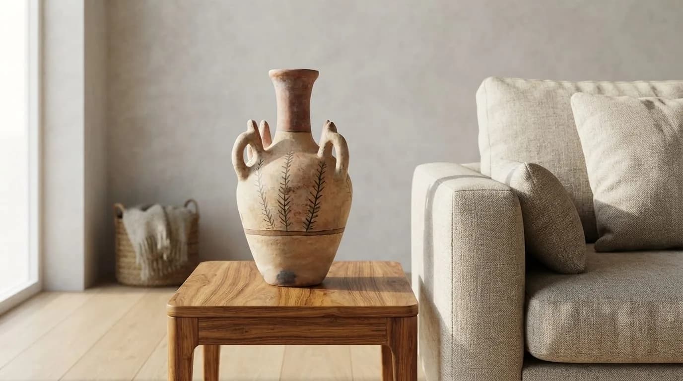 Amazigh Clay Amphora — view 7 of 8