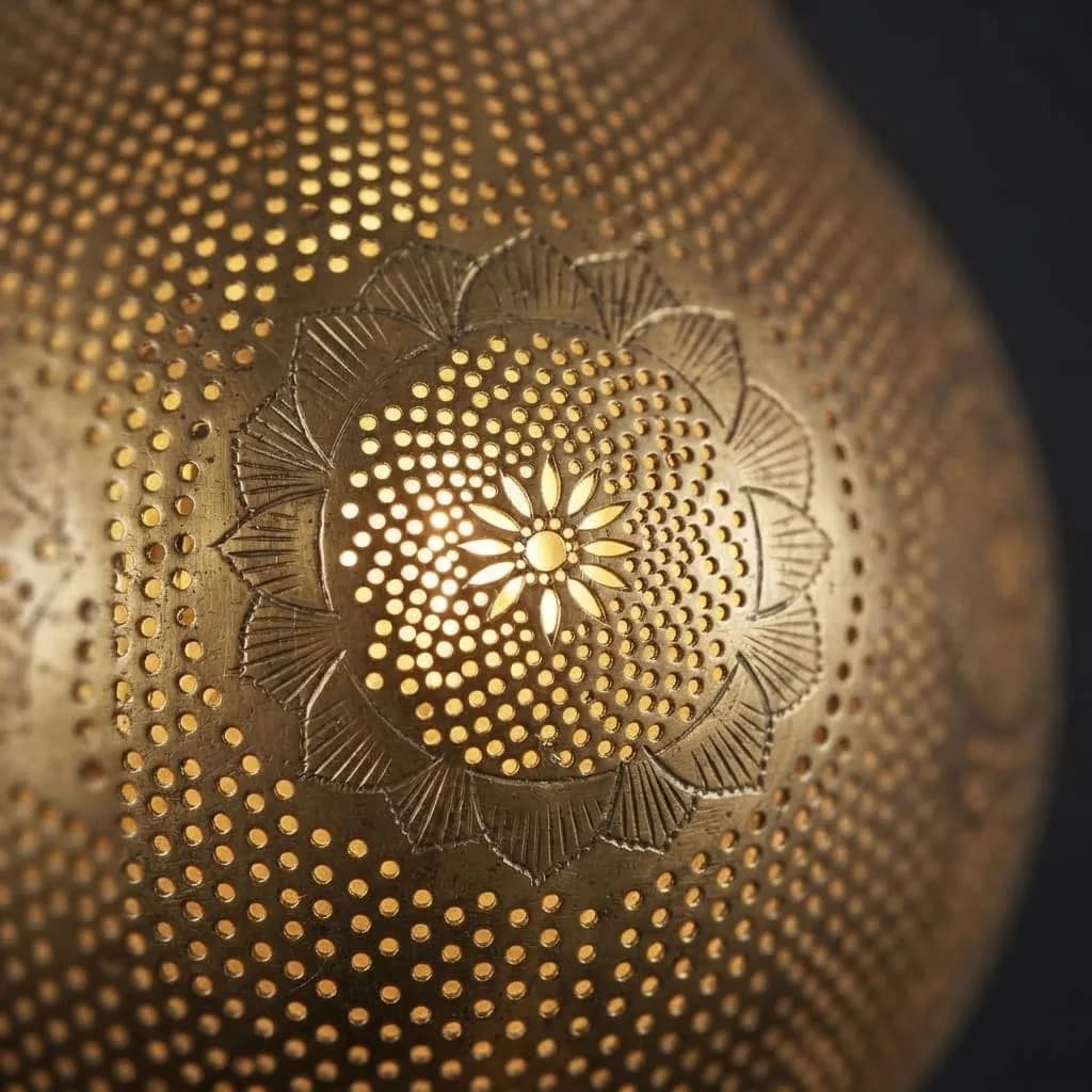 Brass Bulb Pendant — view 4 of 5