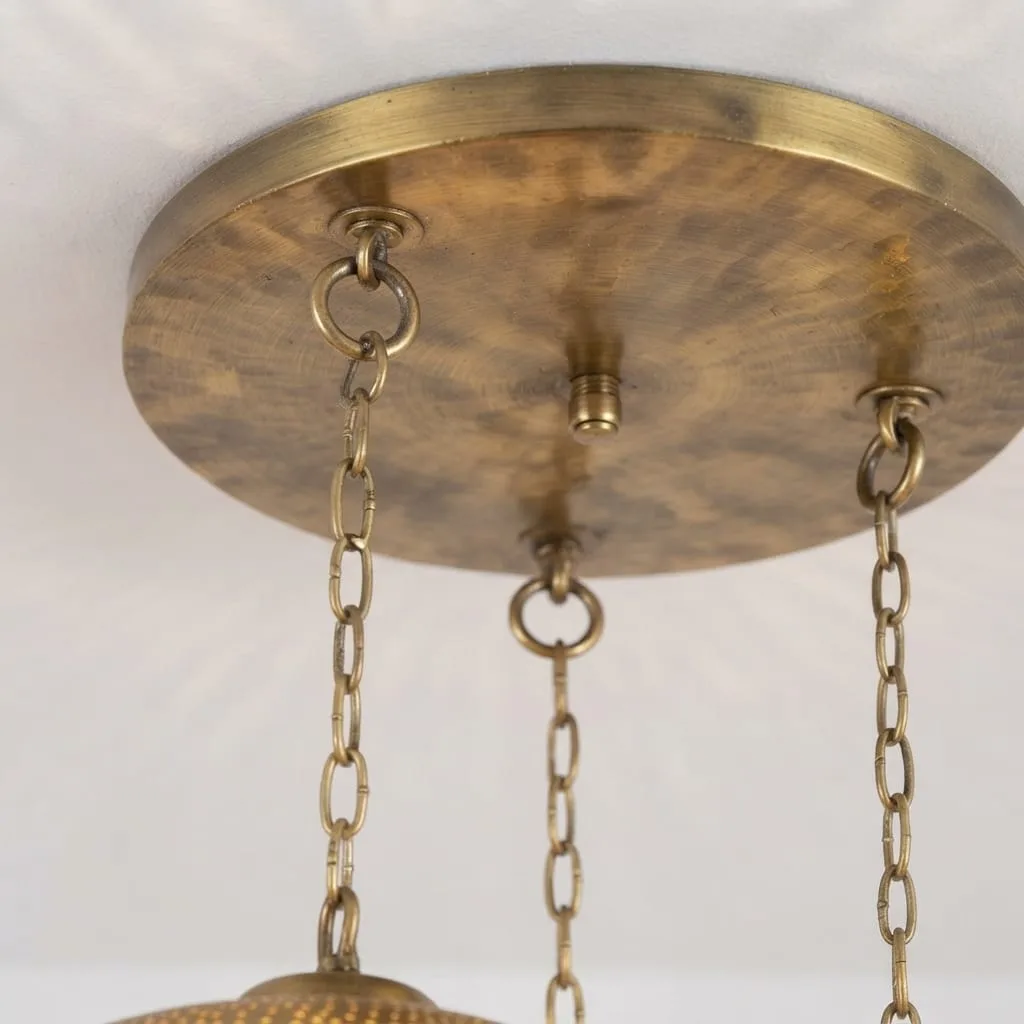 Brass Cluster Pendant — view 1 of 5