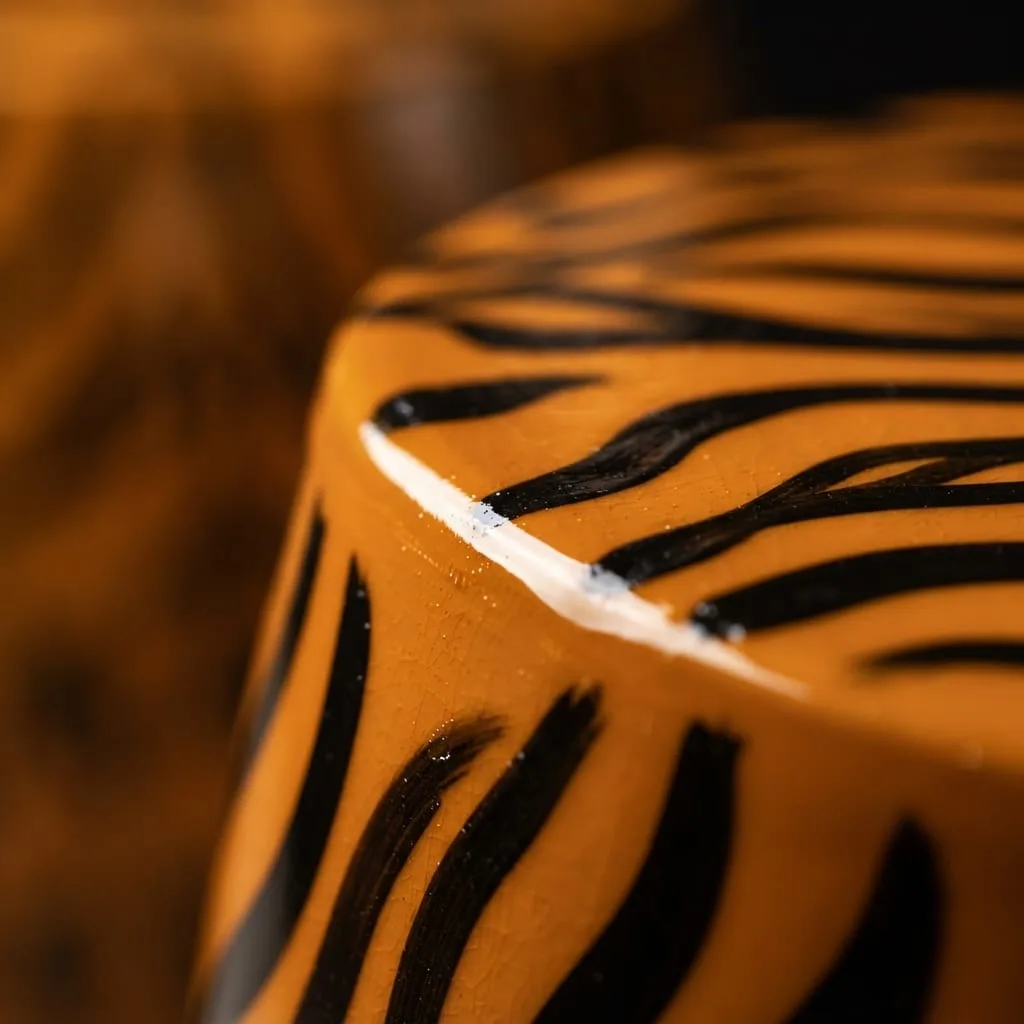 Tiger Ceramic Stool — view 7 of 8