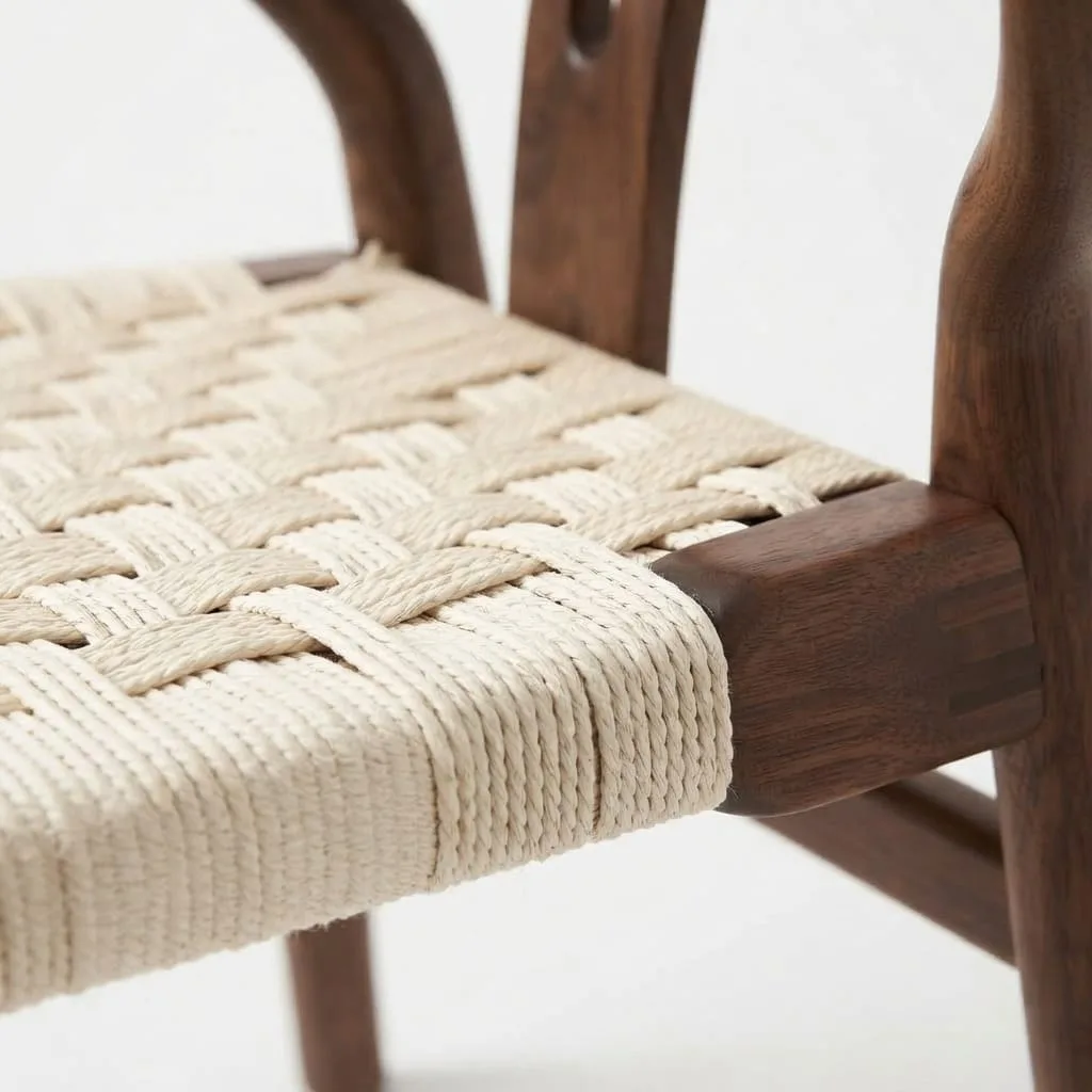 Walnut Wishbone Chair — view 1 of 5