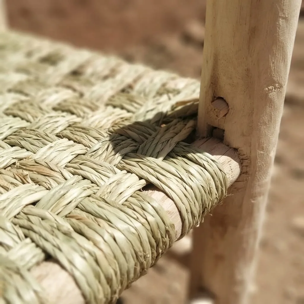 Woven Doum Sofa — view 3 of 4