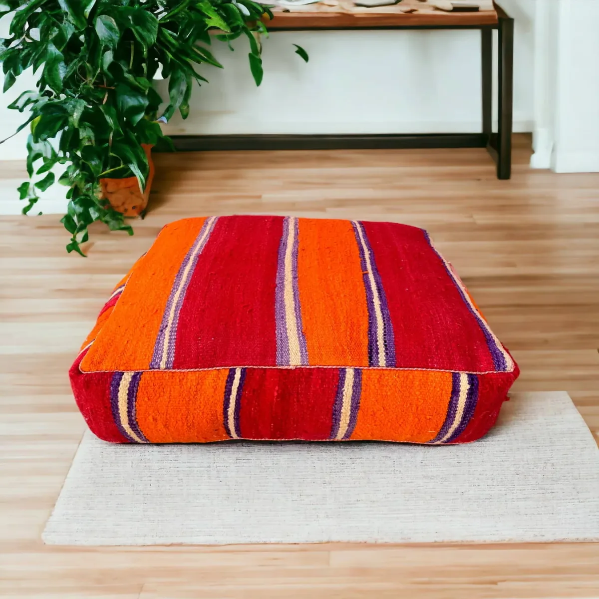 Kilim Floor Cushion — view 3 of 4