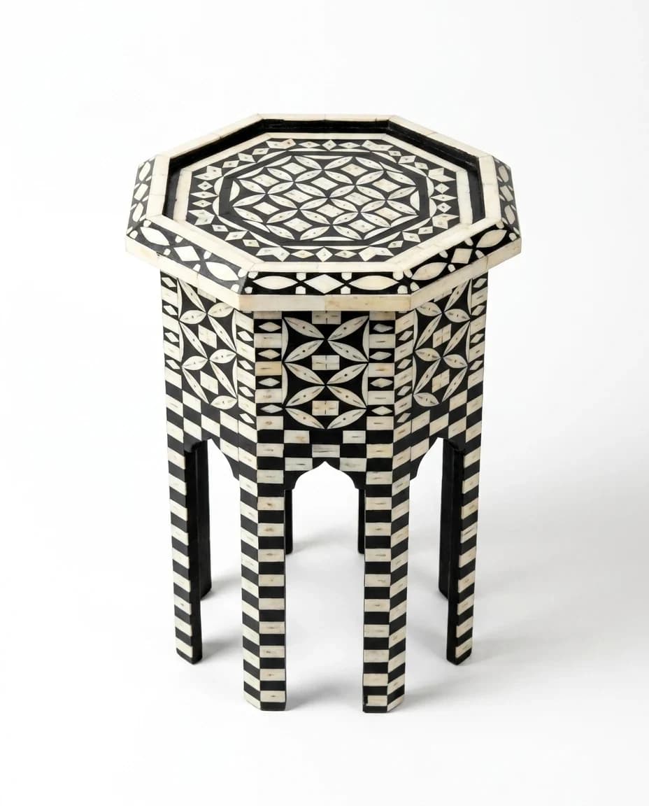 Maalem Octagonal Side Table