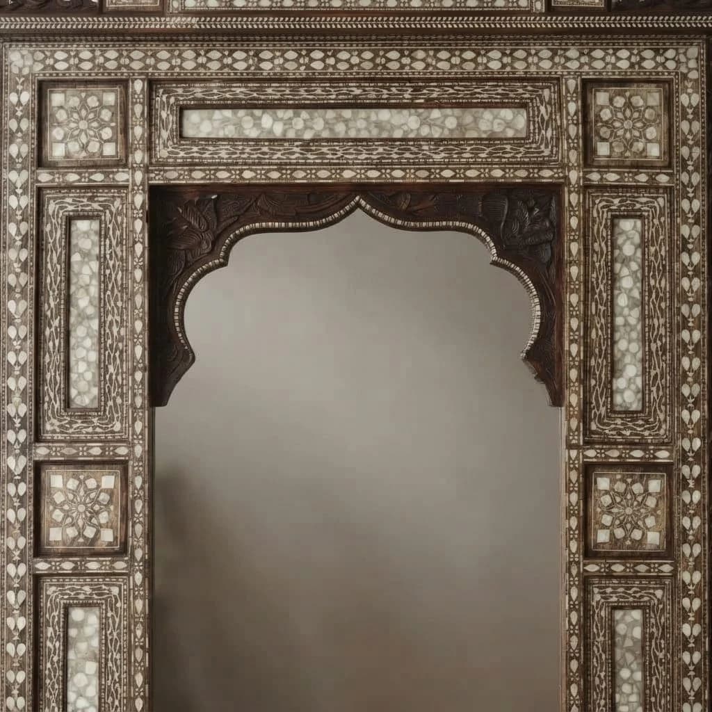 Palais Andalou — close view of the frame craftsmanship
