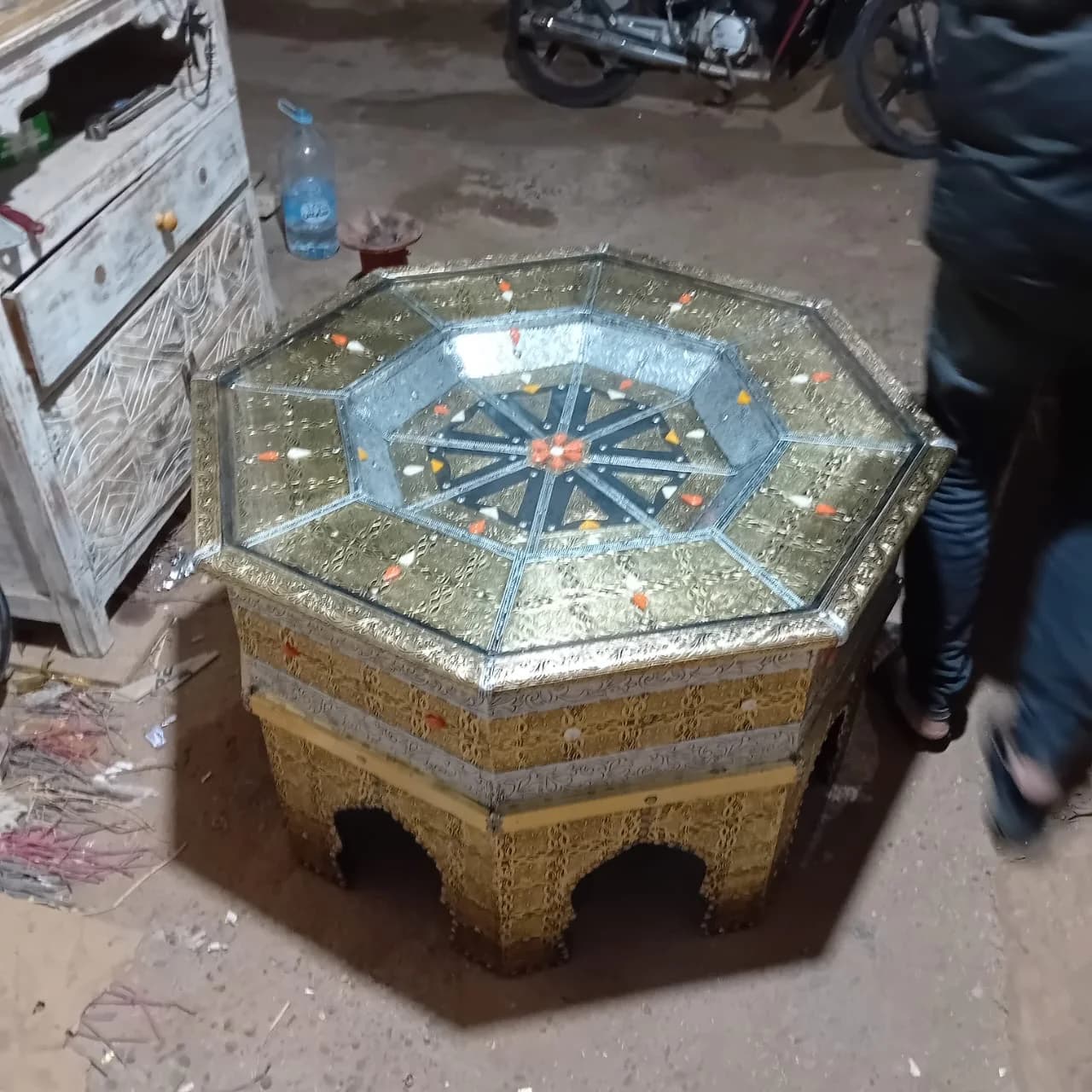 Octagonal Coffee Table — view 2 of 3