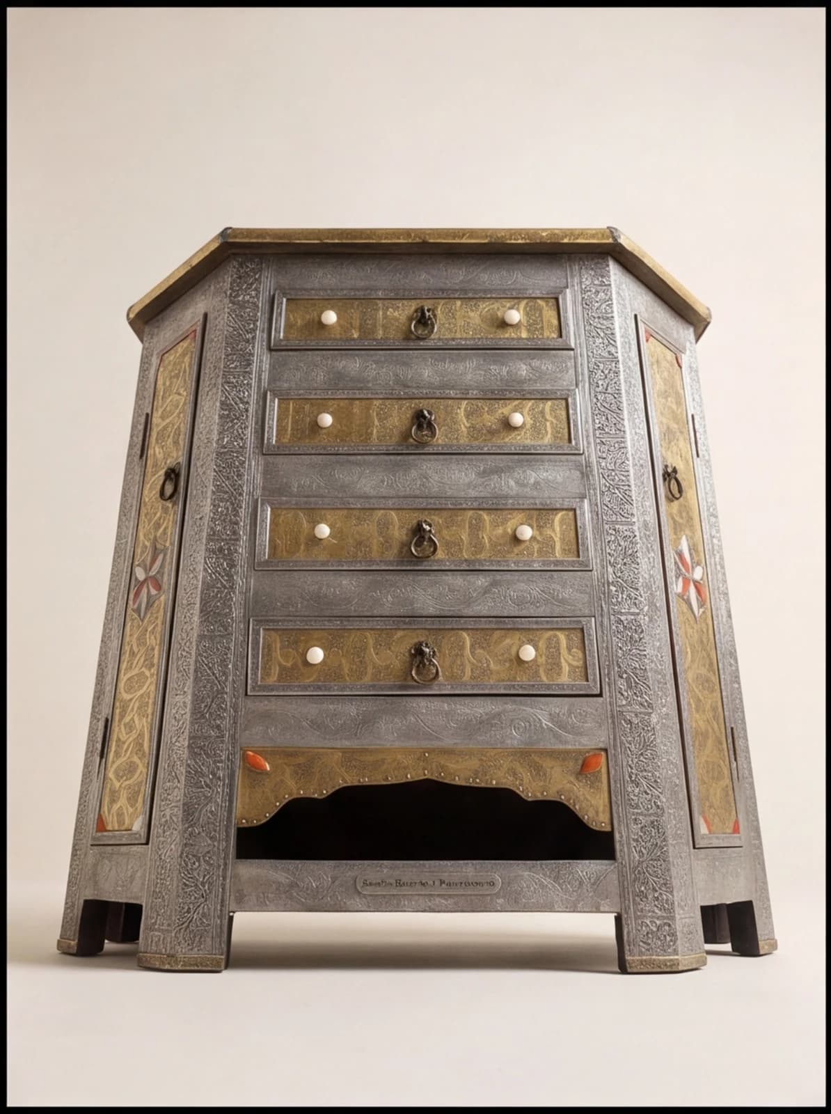 fadda — silver chest
