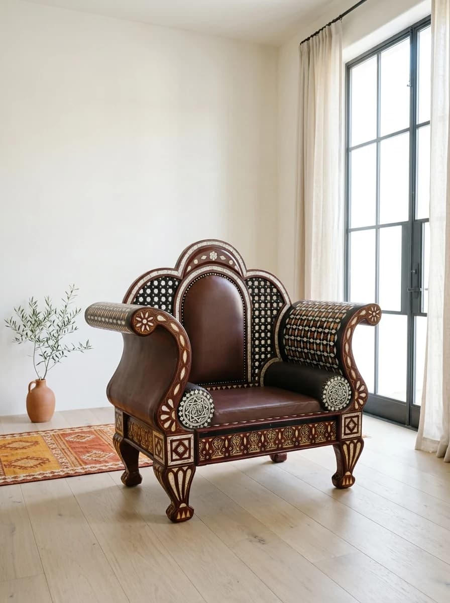 kursi royal — throne chair
