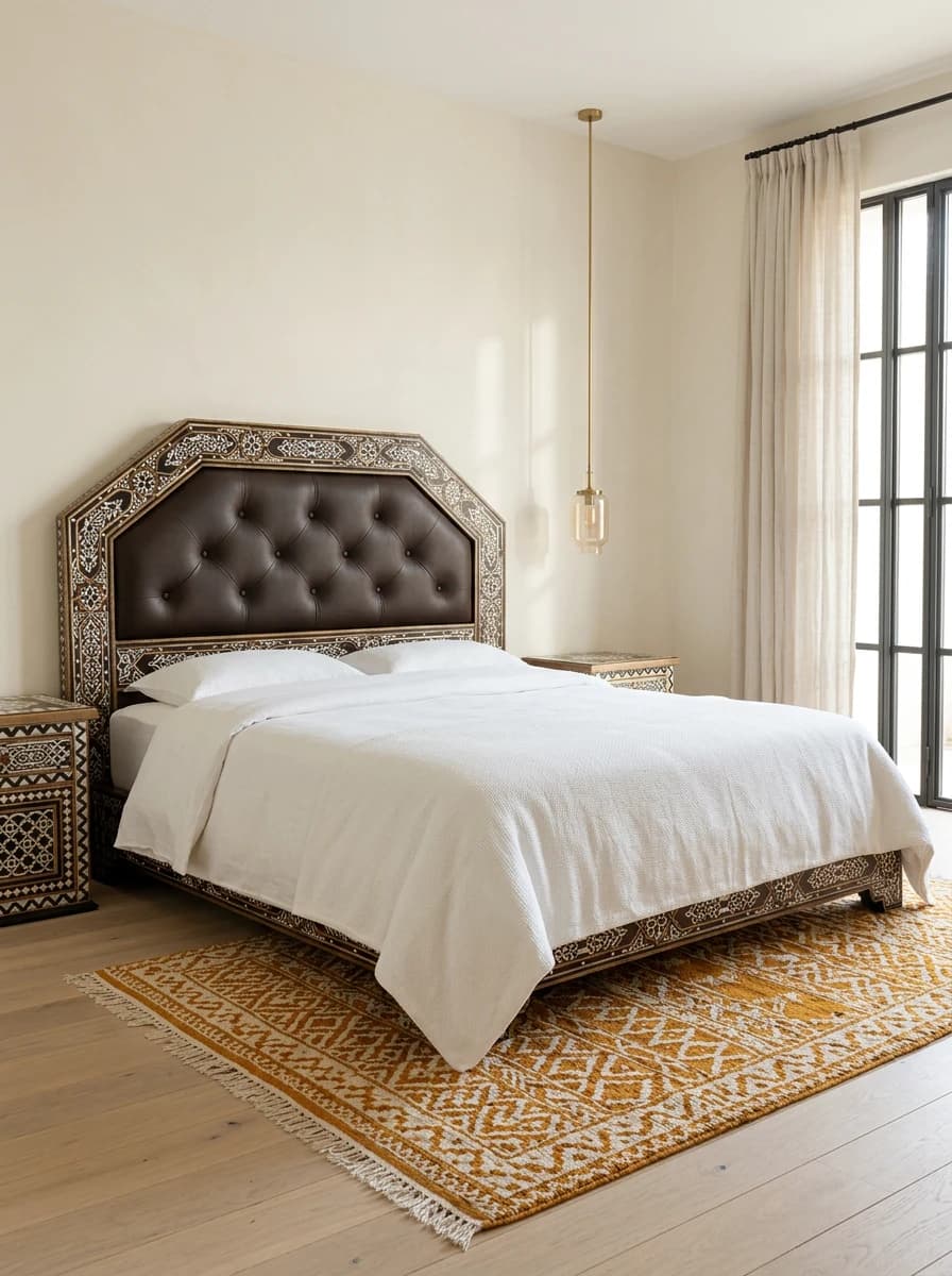nacre riad — bed frame