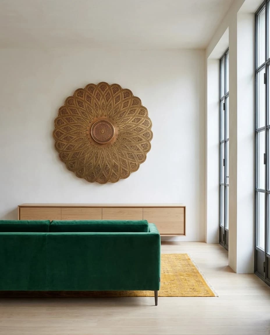tarsi wall medallion -- view 4